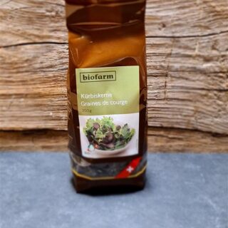 Biofarm Kürbiskerne, CH Knospe, 350g