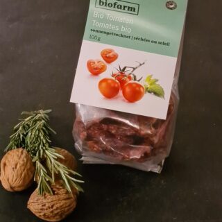 Biofarm Tomaten getrocknet, Bio, Beutel 100g (100 Stk.)